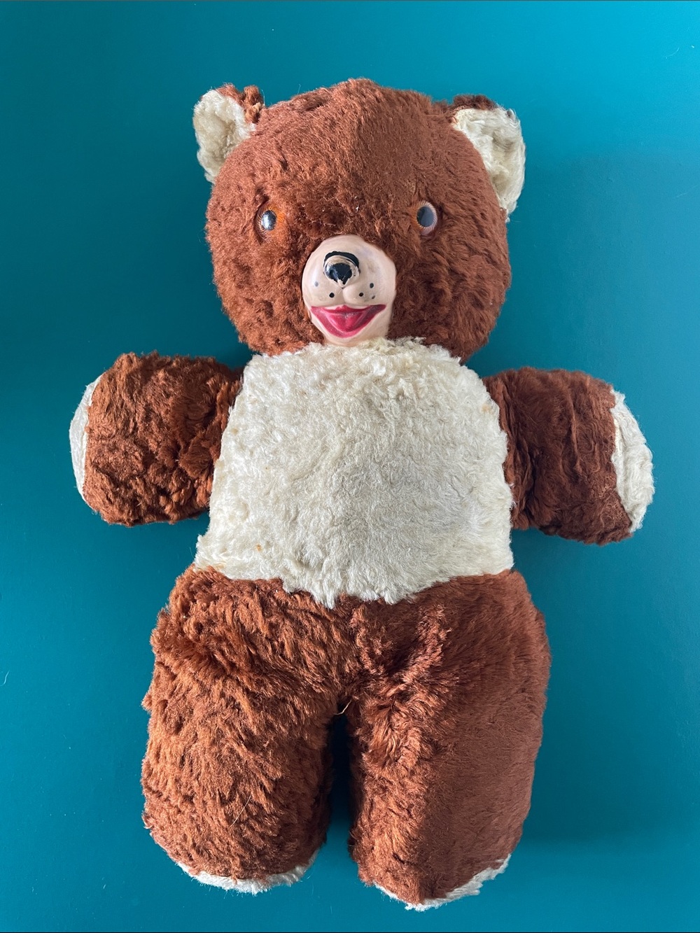 Vintage 1950’s Teddy Bear with rubber nose
